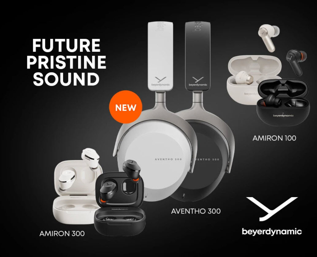 New wireless headphones: AMIRON 100, AMIRON 300 & AVENTHO 300