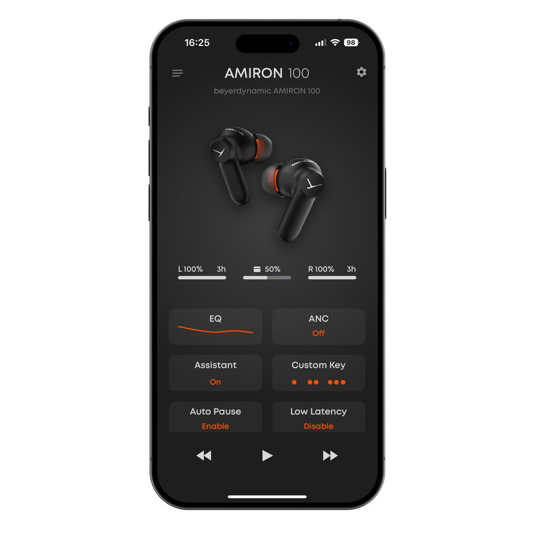 AMIRON 100 True Wireless with Active Noise Cancellation