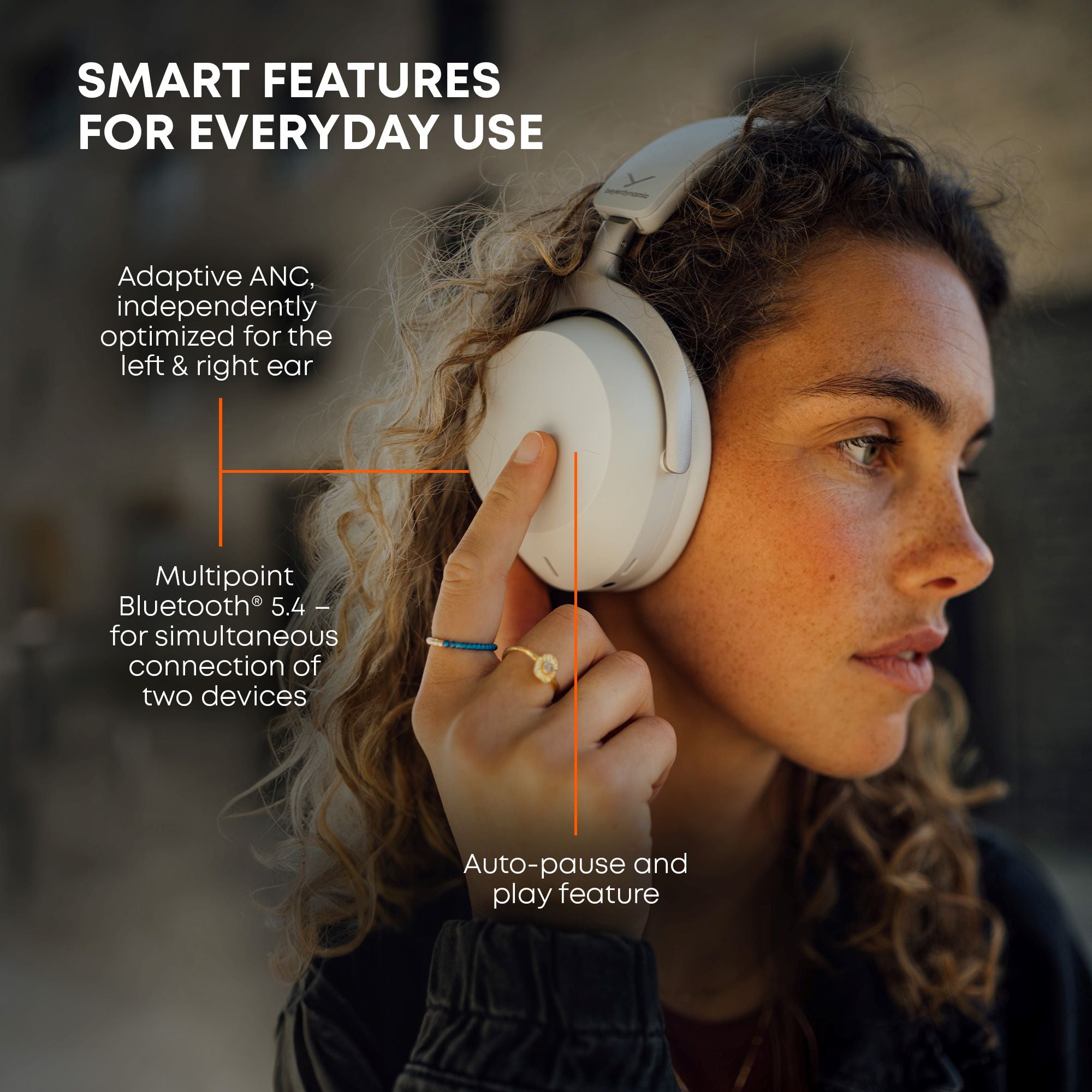 AVENTHO 300 Noise Cancellation Headphones with Dolby Atmos