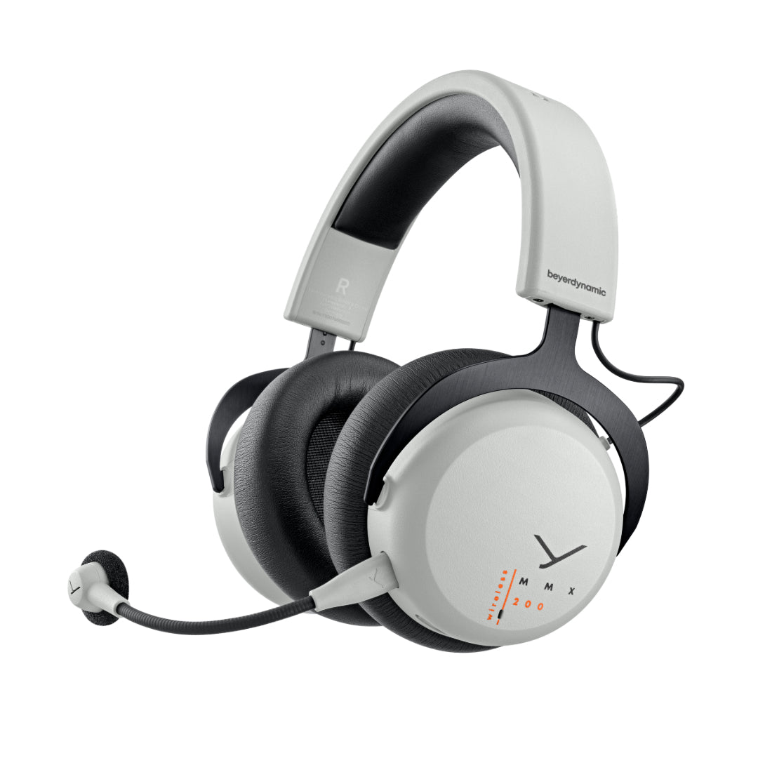 MMX 200 Wireless Multi Platform Gaming Headset. Studio Quality Sound (Grey)