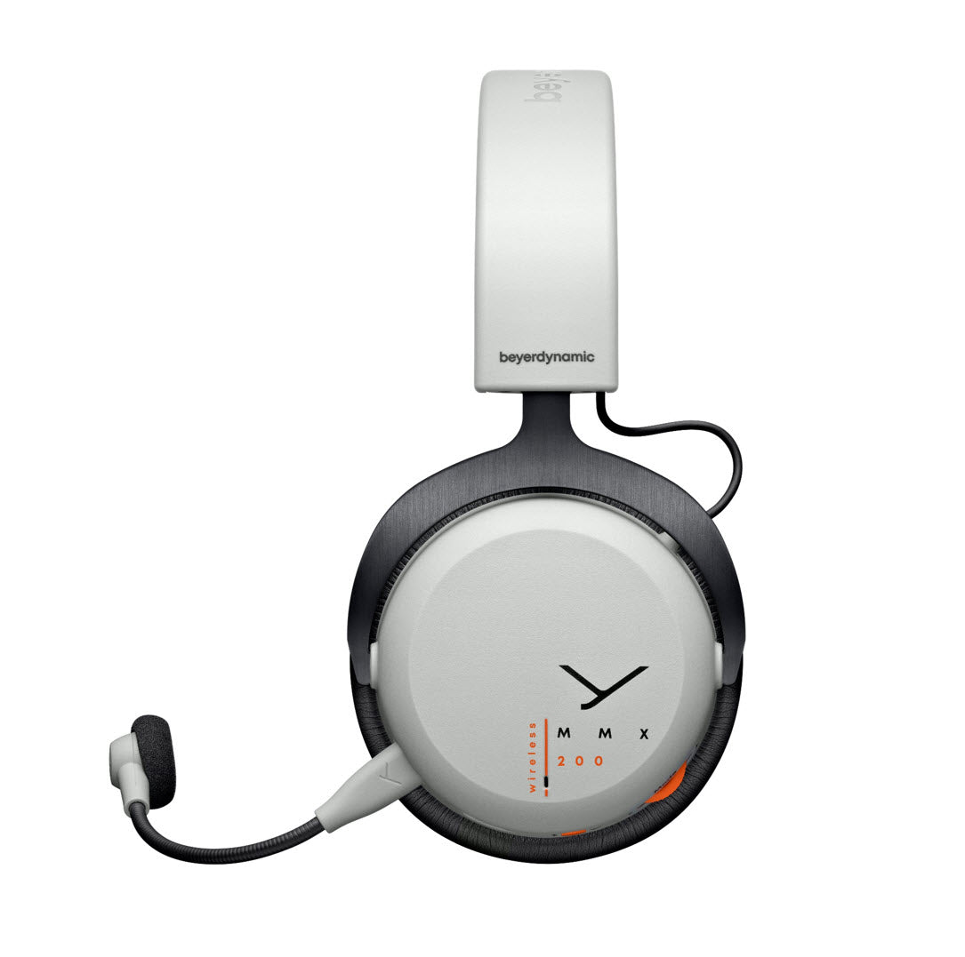 MMX 200 Wireless Multi Platform Gaming Headset. Studio Quality Sound (Grey)