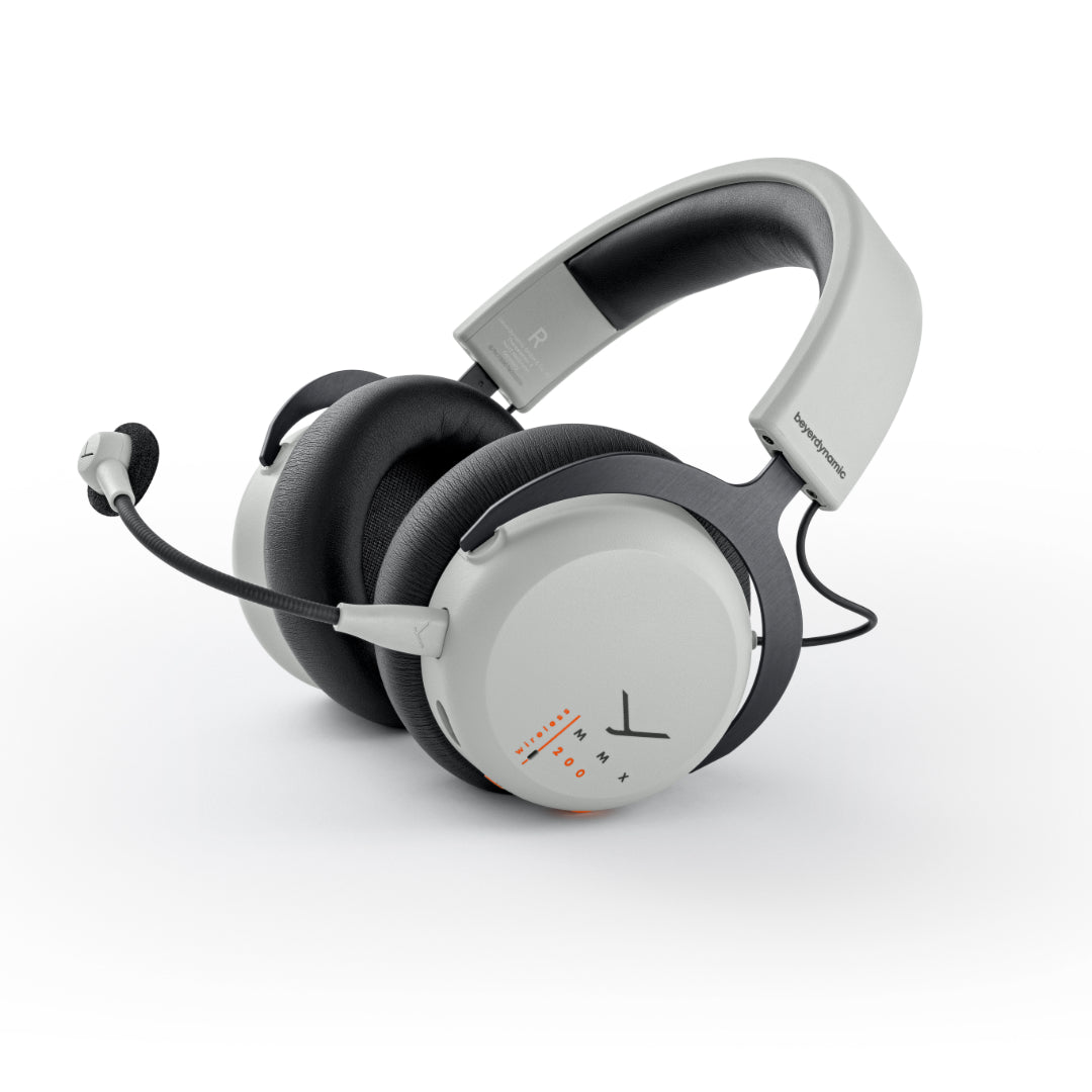 MMX 200 Wireless Multi Platform Gaming Headset. Studio Quality Sound (Grey)