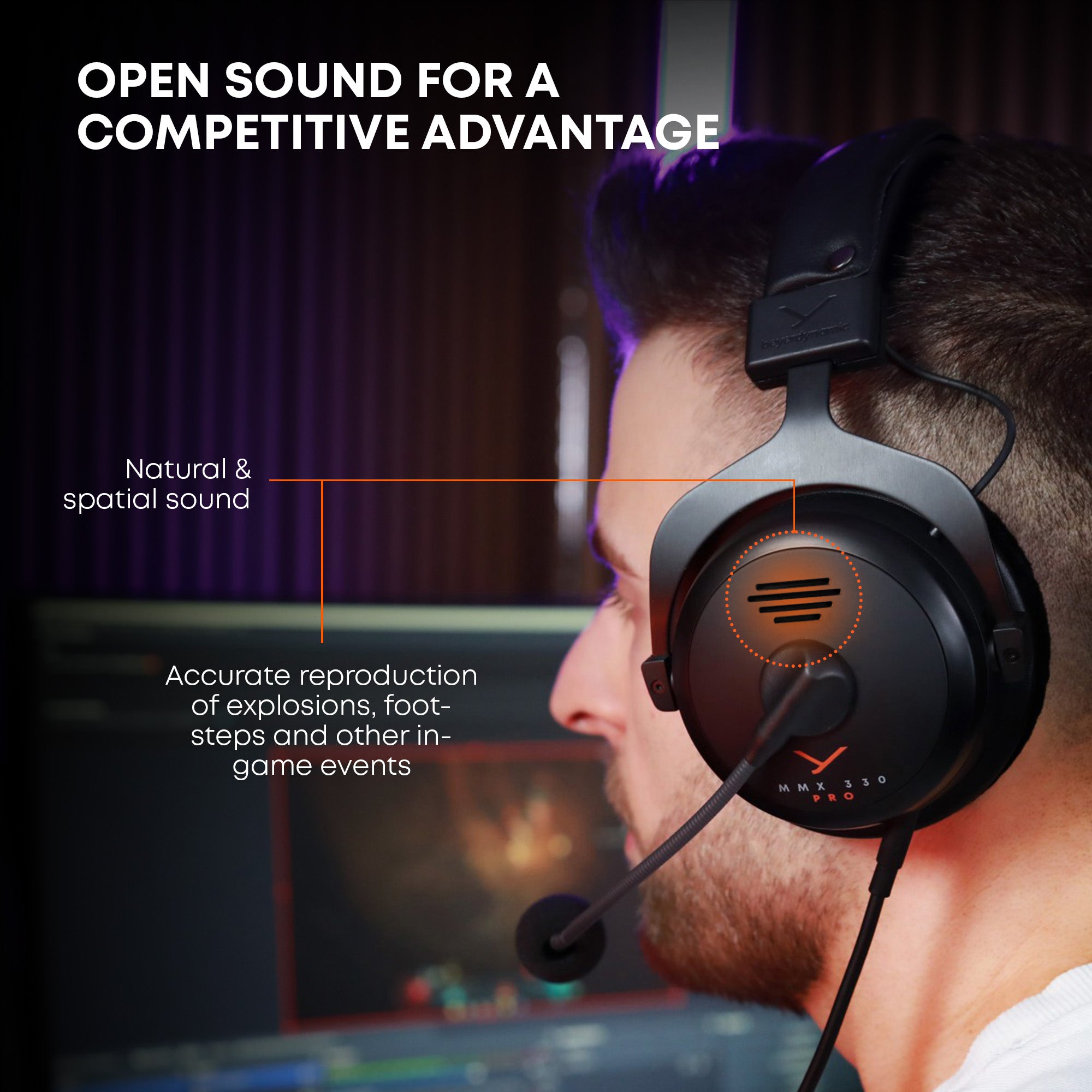 MMX 330 PRO - Professional Gaming Headset